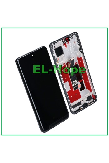 OLED-LCD-DISPLAY + RAHMEN FÜR HUAWEI HONOR 90 REA-AN00 NX9 TOUCHSCREEN-GLAS